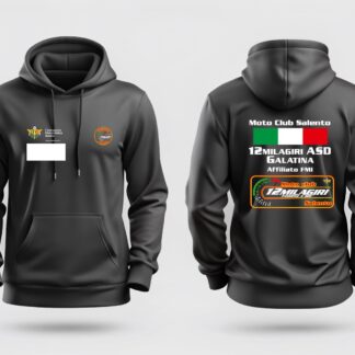 Giacca Felpa con Cappuccio