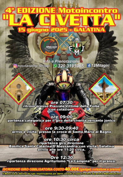 Evento La Civetta 2025